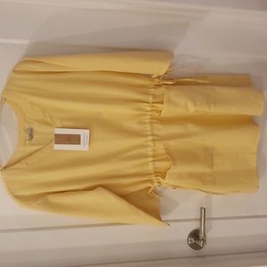 NWT Modern Move Linen/Cotton Tunic Size M - L